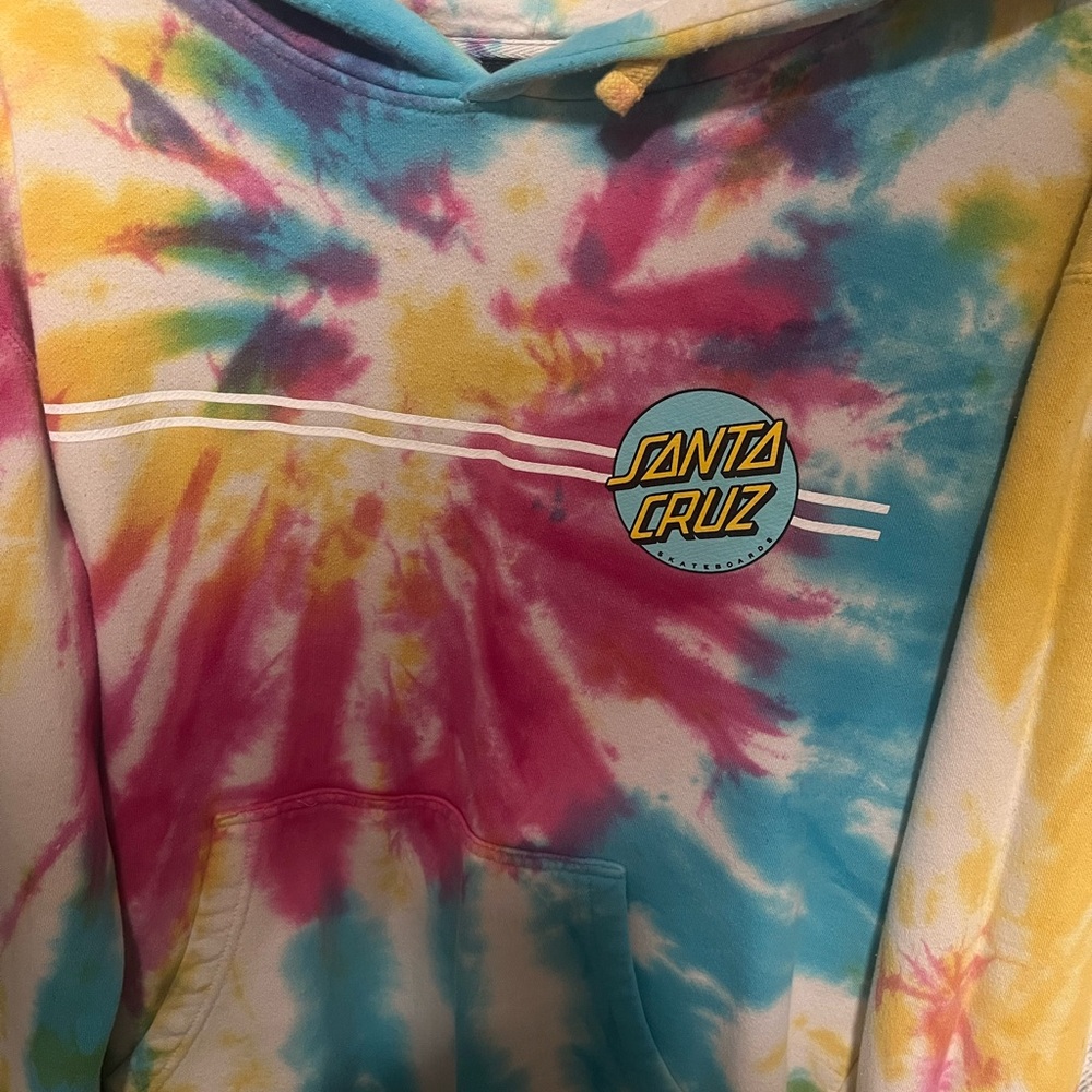 Santa Cruz Tie-Dye Hoodie